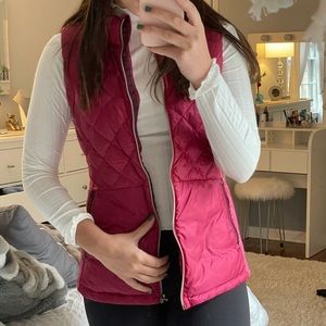 red lululemon vest